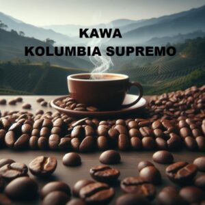 Kawa ziarnista Arabica Kolumbia Supremo sklep