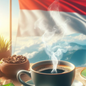 Falaga indonezji kawa ziarnista z indonezji